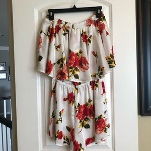 Show Me Your Mumu - Floral Romper Shorts -…